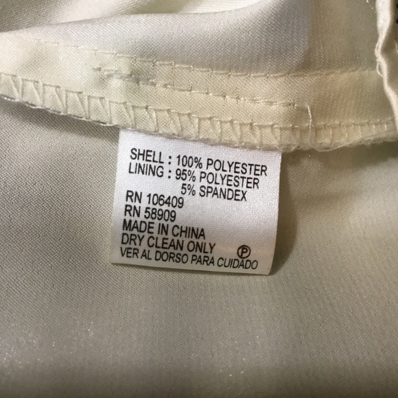 ALEX MARIE BLACK LACE 3/4 LENGTH SLEEVE DRESS 2 - Picture 6 of 6